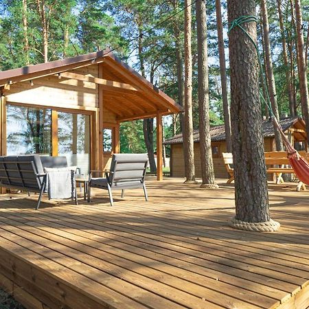 Sloneczny Domek Borsk Nr 2 I 15 - Nad Samym Jeziorem W Pierwszej Linii ภายนอก รูปภาพ