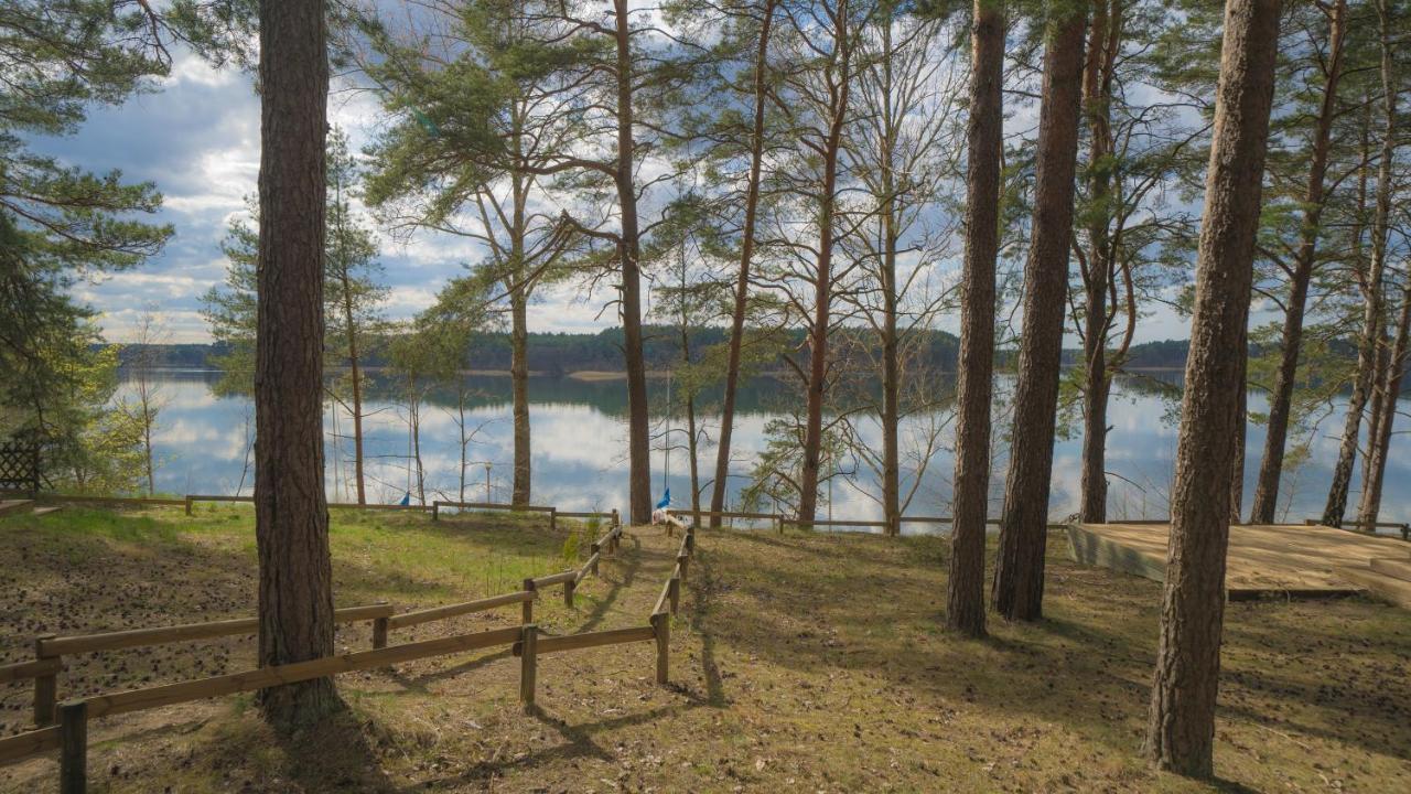 Sloneczny Domek Borsk Nr 2 I 15 - Nad Samym Jeziorem W Pierwszej Linii ภายนอก รูปภาพ