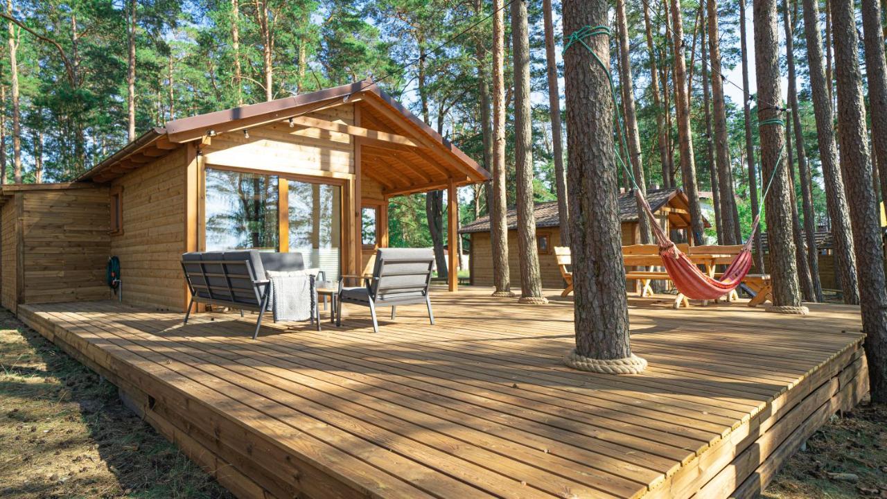 Sloneczny Domek Borsk Nr 2 I 15 - Nad Samym Jeziorem W Pierwszej Linii ภายนอก รูปภาพ